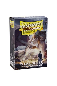 Dragon Shield Standard Size Clear Outer Sleeves (100Ct)