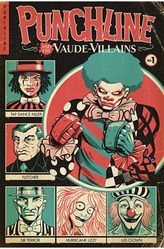 Punchline And Vaude Villains #1 Cover B Gonzo