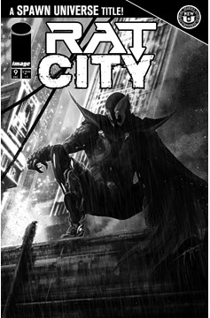 Spawn Rat City #9 Cover C Seth Adams Black & White Variant