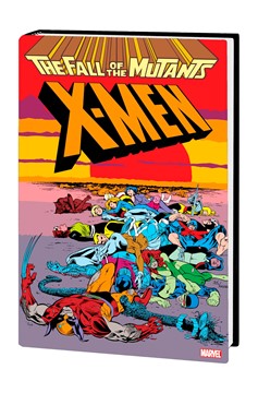 X-Men Fall of Mutants Omnibus Hardcover Davis Cover (Mature)