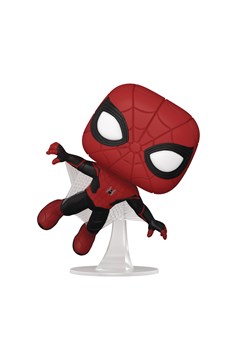 Pop Marvel Spider-Man No Way Home Upgraded Suit Vinyl Figure