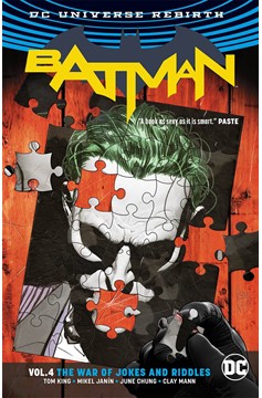 Batman Graphic Novel Volume 4 the War of Jokes & Riddles (Rebirth)