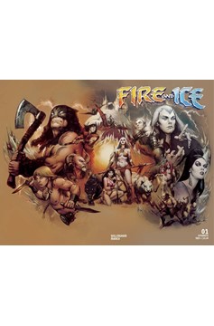 Fire And Ice #1 Cover Y 5 Copy Last Call Incentive Manco Wrap