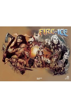 Fire And Ice #1 Cover Y1 for 5 Incentive  Last Call Incentive Manco Wrap