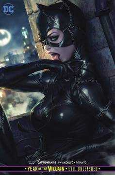 Catwoman #15 Card Stock Variant Edition Year of the Villain Evil Unleashed (2018)