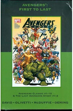 Avengers Hardcover First To Last Dm Edition