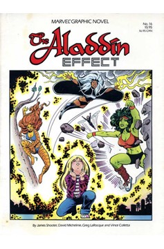 Marvel Graphic Novel 16 The Aladdin Effect