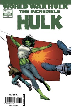 Incredible Hulk 3rd Printing Variant #106 World War Hulk