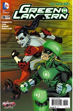 Green Lantern #39 Harley Quinn Variant Edition (2011)