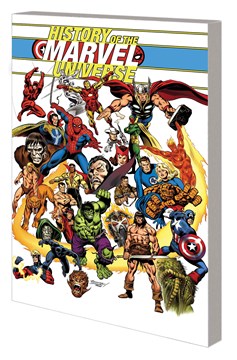History Marvel Universe Graphic Novel Buscema Direct Market Variant