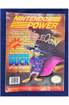 Nintendo Power Volume 36 Darkwing Duck With Poster