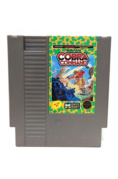 Nintendo Nes Cobra Command Cartridge Only (Very Good)