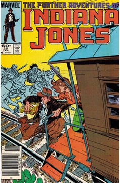 The Further Adventures of Indiana Jones #25 [Newsstand]-Fine (5.5 – 7)