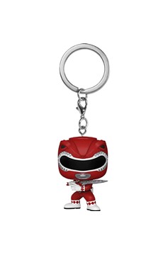 Pocket Pop Mighty Morphin Power Rangers 30th Red Ranger Keychain