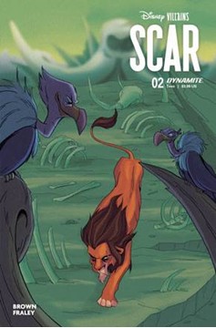 Disney Villains Scar #2 Cover F 1 for 10 Incentive Fraley Original