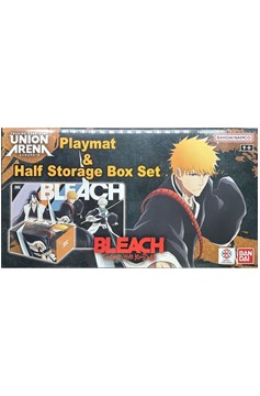 Union Arena Tcg: Playmat & Half Storage Box Set Bleach: Thousand-Year Blood War