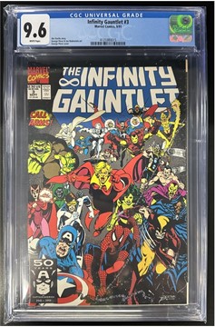 Infinity Gauntlet #3 Cgc 9.6