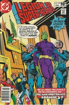 The Legion of Super-Heroes #273 [Newsstand]