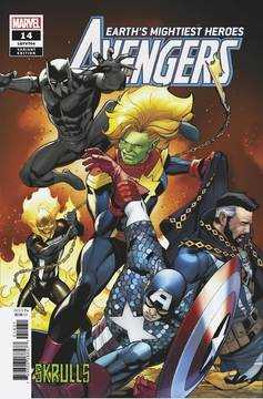 Avengers #14 Pacheco Skrulls Variant (2018)