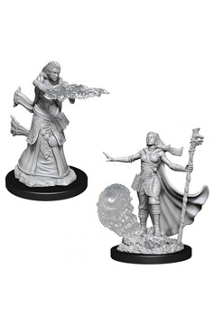 Dungeons And Dragons Minatures: Human Female Wizard