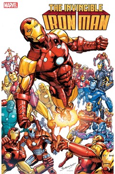 Invincible Iron Man #1 2nd Printing Bagley Variant (2022)