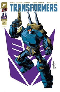 Transformers #11 Second Printing Cover A Jason Howard Decepticon