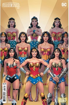 Wonder Woman #13 Cover D Nicola Scott Artist Spotlight Card Stock Variant (Absolute Power)