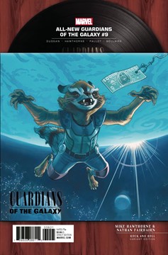 All New Guardians of Galaxy #9 Rock N Roll Variant (2017)