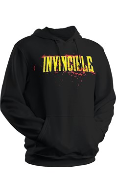 Invincible Bloody Logo Hoodie Medium