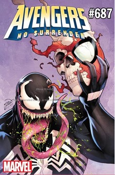 Avengers #687 Campbell Venom 30th Variant Leg (2017)
