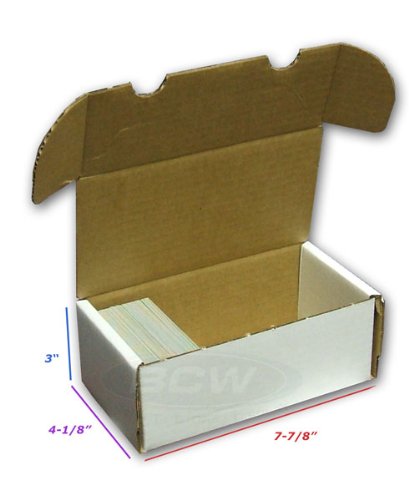 BCW 400 Count Cardboard Storage Box