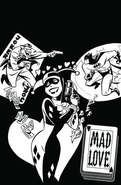 Coloring DC Batman Adventures Mad Love Graphic Novel