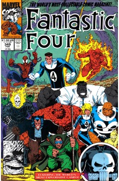Fantastic Four #349 [Direct]-Near Mint (9.2 - 9.8)