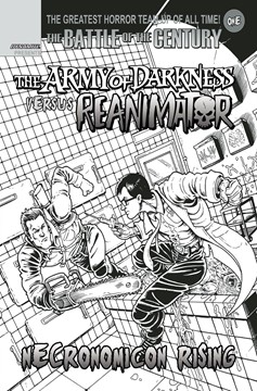 Army of Darkness Vs Reanimator Necronomicon Rising #1 Cover R 7 Copy Last Call Incentive