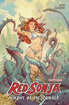 Red Sonja Empire of the Damned #2 Cover E Middleton Foil