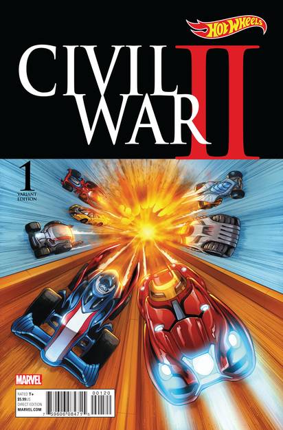 Civil War II #1 Mattel Variant