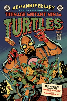 Teenage Mutant Ninja Turtles 40th Anniversary Comics Celebration Cover F Cho