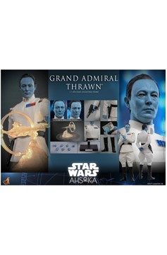 Grand Admiral Thrawn Star Wars Sixth Scale Figure By Hot Toys