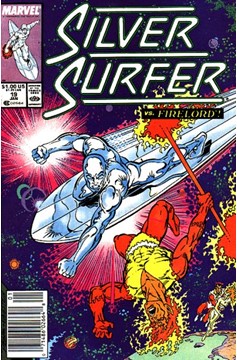 Silver Surfer #19 [Newsstand]-Very Fine (7.5 – 9)