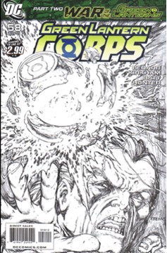 Green Lantern Corps #58 2nd Printing (War of the Green Lanterns) (2006)
