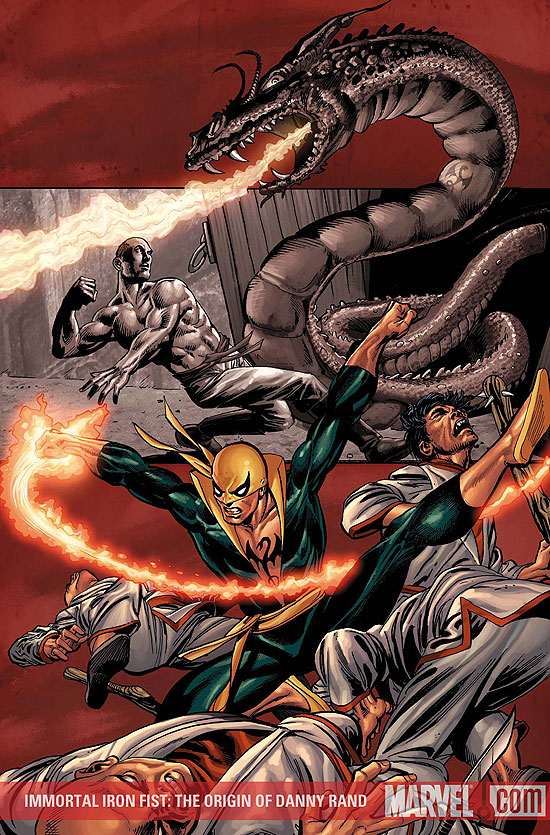 Immortal Iron Fist The Origin of Danny Rand #1 (2008)