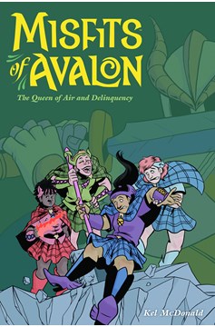 Misfits of Avalon Graphic Novel Volume 1 Queen of Air And Delinquency