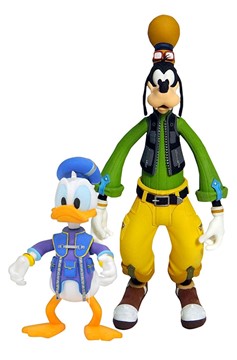 Kingdom Hearts 3 Select Goofy & Donald Action Figure