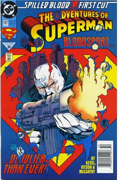 Adventures of Superman #507 [Newsstand]