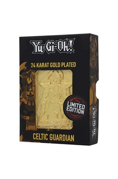 Yu-Gi-Oh! 24K Gold Plated Collectible - Celtic Guardian