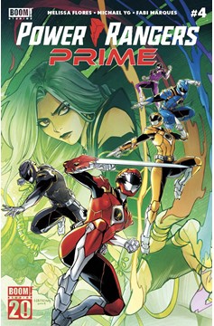 Power Rangers Prime #4 Cover J Reveal