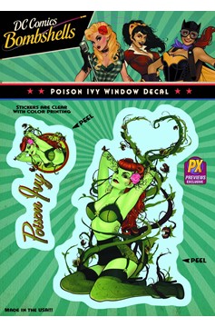 DC Bombshells Poison Ivy Px Vinyl Decal