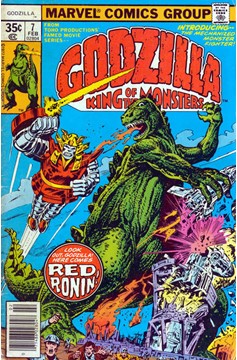 Godzilla #7-Fine (5.5 – 7) [1St App. of Red Ronin]