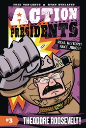 Action Presidents Color Soft Cover Graphic Novel Volume 3 Theodore Roosevelt