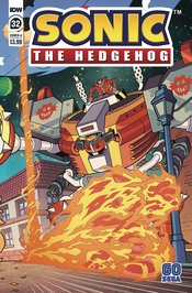 Sonic the Hedgehog #32 Cover A Yardley